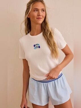 254. Beaded 🐠 top